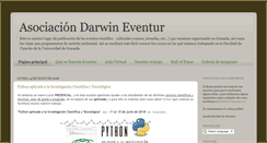 Desktop Screenshot of darwineventur.com